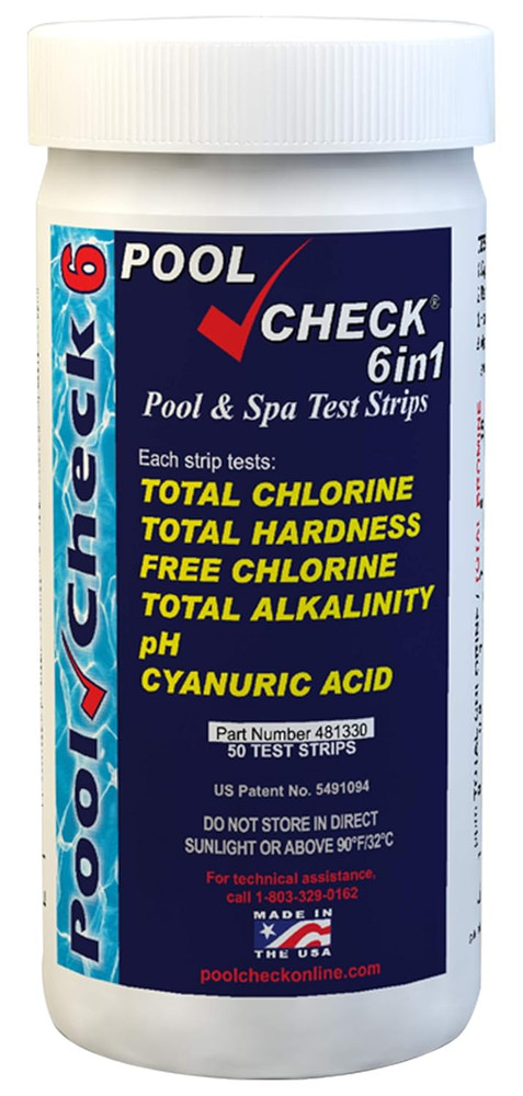481330 6 in 1 Pool Check