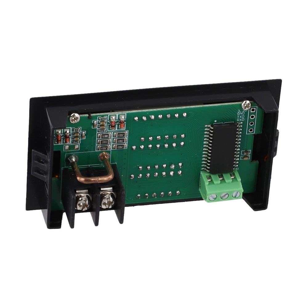 Adjustable DC5 24V Power Meter with Smart Fan for Electronics W