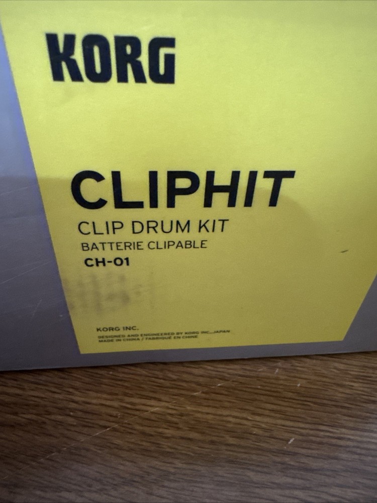 KORG CLIPHIT CH-01 Clip Trigger Drum Kit, Clip Drum Kit, New