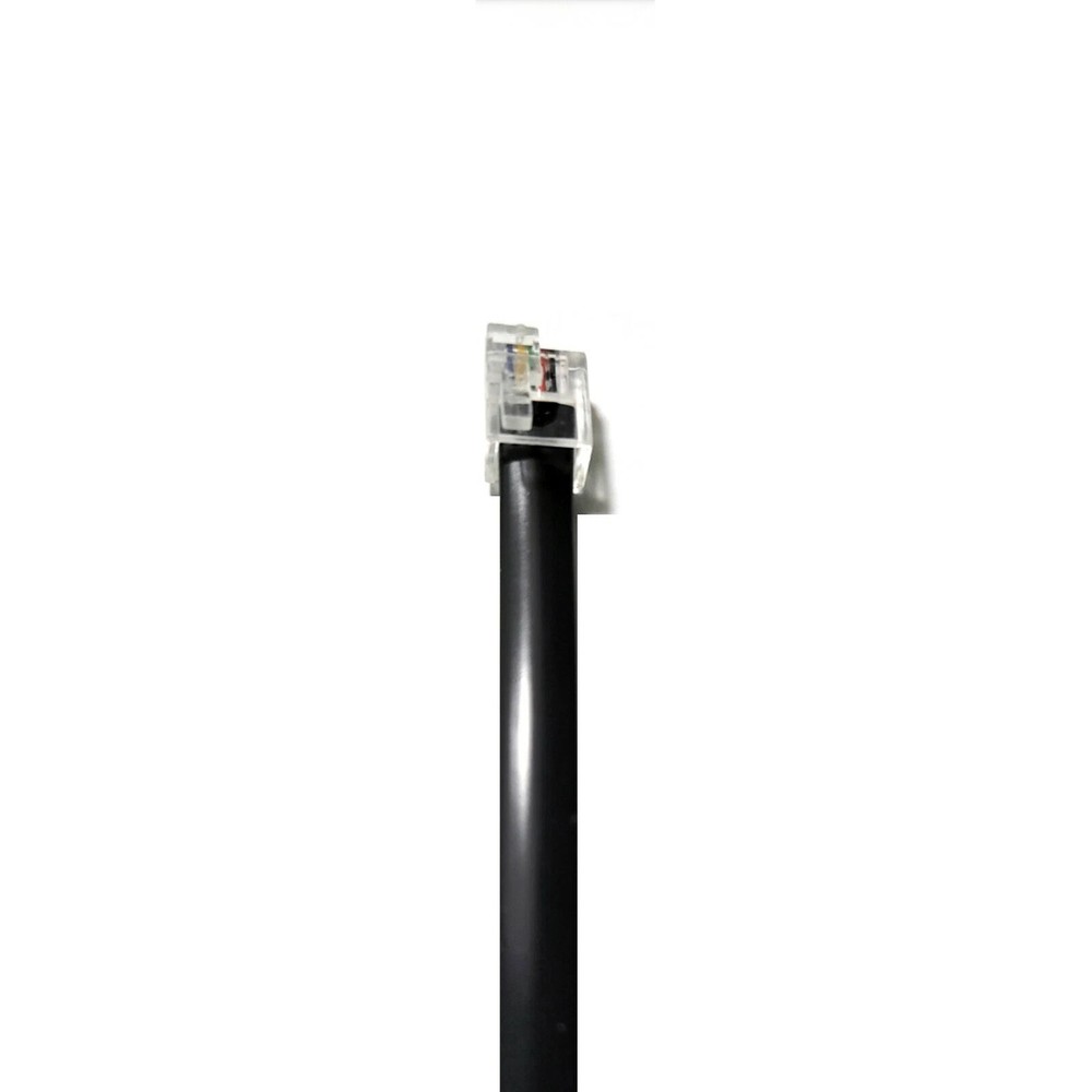 Custom Size Compatible RJ12 Black Cable for Thrustmaster Wheel to Pedal