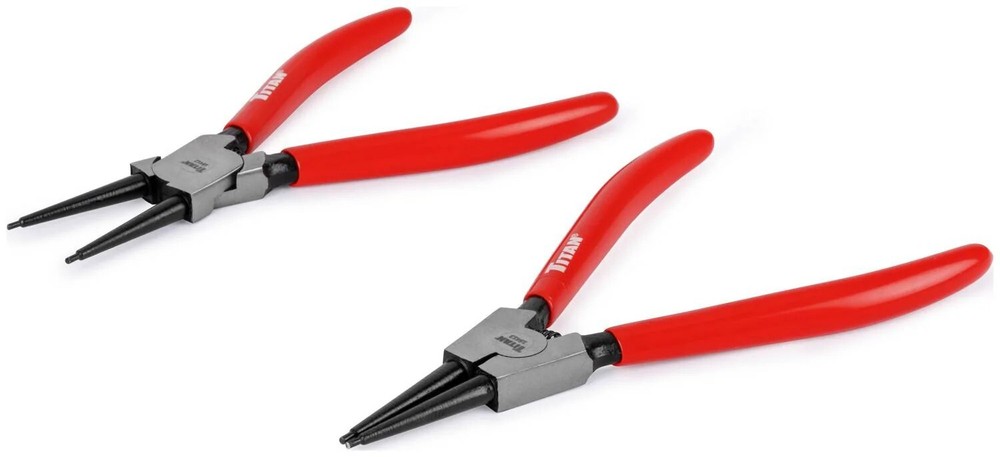 Titan 18410 2 Pc 7" Internal / External Snap Lock Ring Pliers