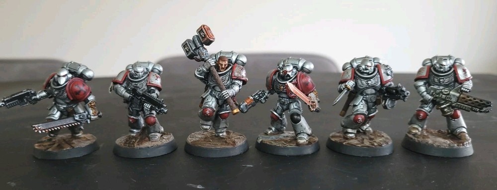 Pro Painted 40k Fire Angel's Badab War Kill Team