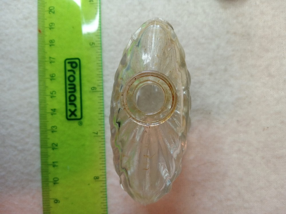 1950s Perfume bottle, small, retro look, empty. no markings, MCM