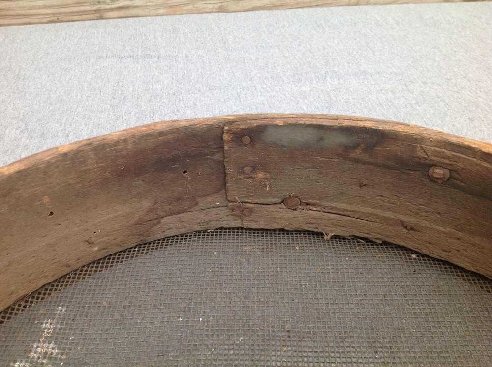 Antique Large 18" Round Sifter