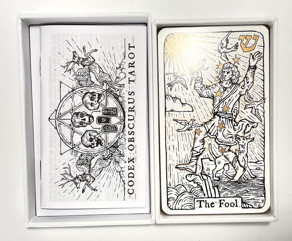 Codex Obscurus Tarot Deck Kickstarter Exclusive Major Arcana 30 Cards New