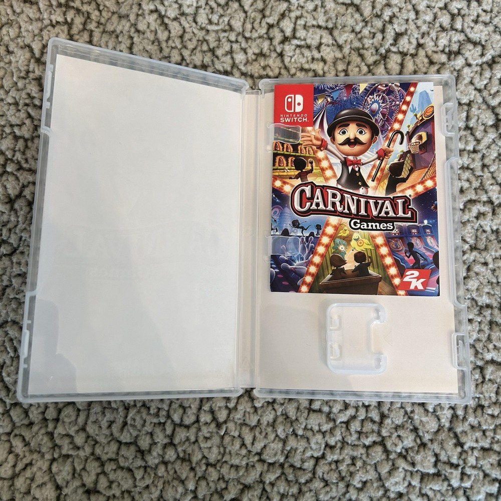 Carnival Games - Nintendo Switch (CASE ONLY/NO GAME)