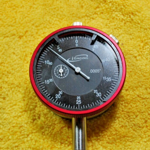 iGaging indicator for tool post mounting & easy lathe setup or checking runout