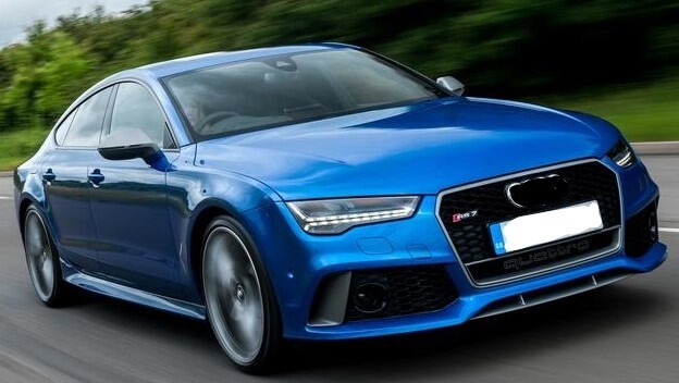 2016-18 A7 S7 C7.5 RS7 style front bumper grille spoiler valance conversion kit