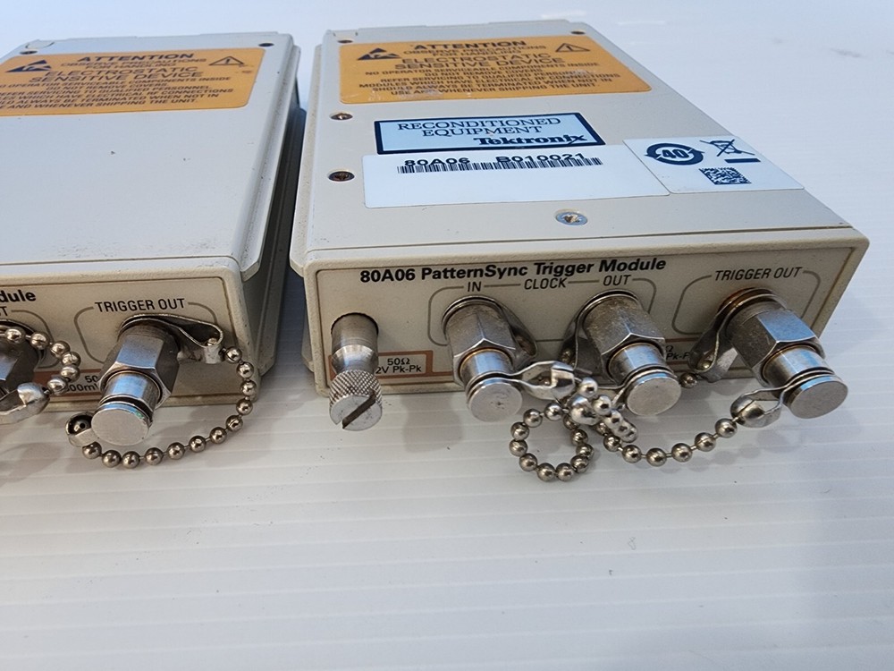Tektronix 80A06 PatternSync Trigger Module Lot of 2