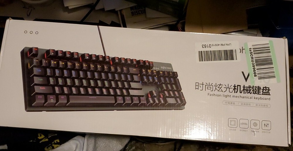 Inphic V910 fashion light keyboard