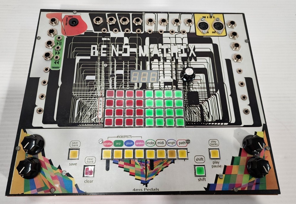 4ms Bend Matrix Modular Effect Pedal