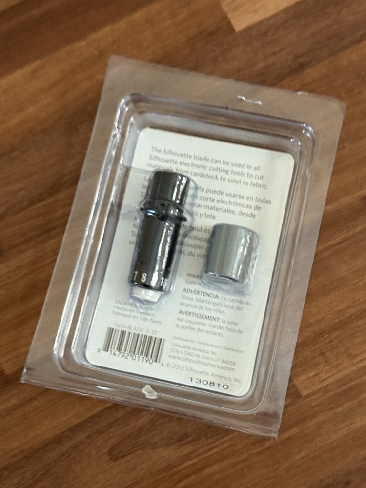 New Sealed Silhouette Replacement Blade-Black SILBLD