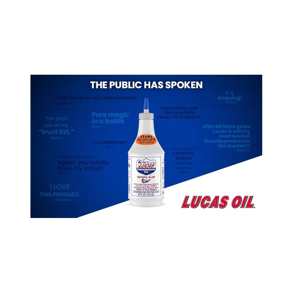Transmission Fix Additive - For Auto Transmissions, Stops Slips, 24oz, 10009
