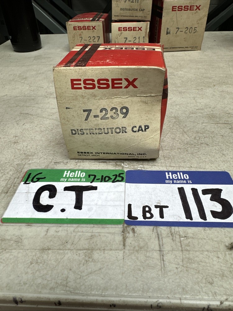 Essex Distributor Cap 7-239