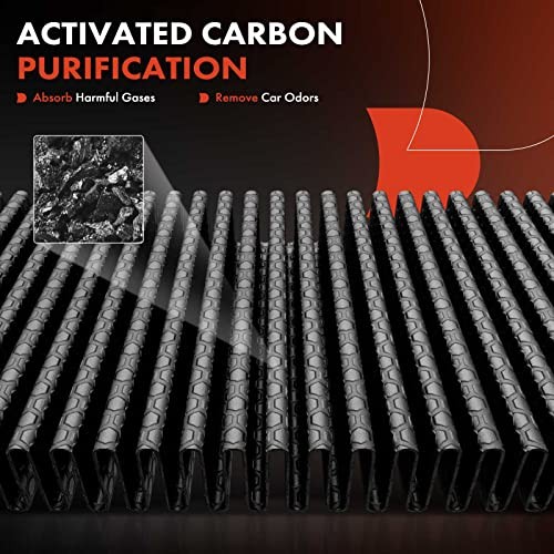 3-PC Cabin Air Filter w/Activated Carbon - Compatible with Tesla Model S 2016