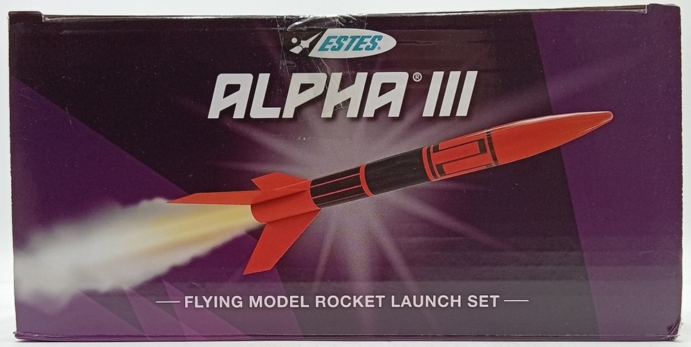 Estes 1427 Alpha III Model Rocket Launch Set Kit