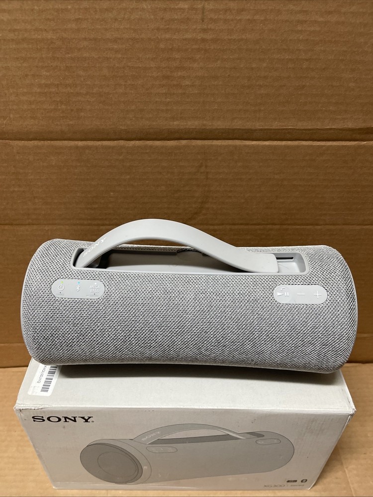 Sony SRS-XG300 Portable Bluetooth Speaker - Gray