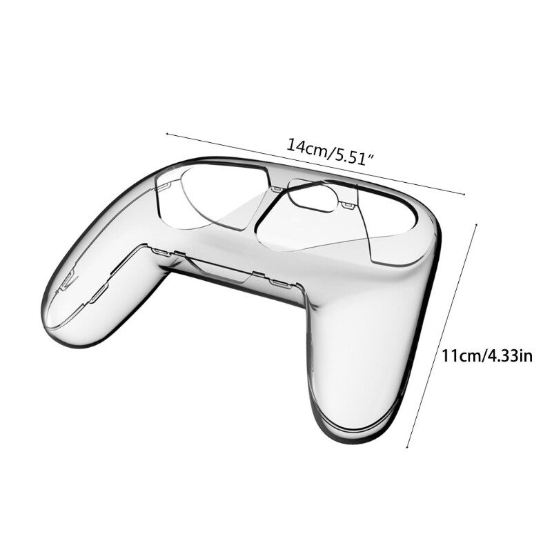 Clear Crystal Protective Cover for Shell for Switch Pro Controller Game Controll