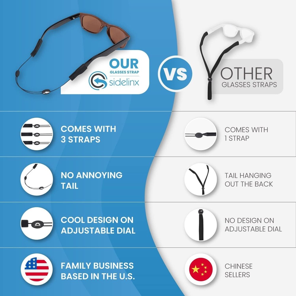 Versatile Shark Style Sunglass Holder - Adjustable, Secure Fit + Bonus Cloth