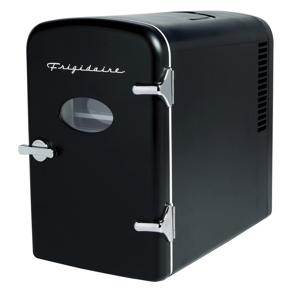 9-Can 48W Portable Retro Mini Refrigerator