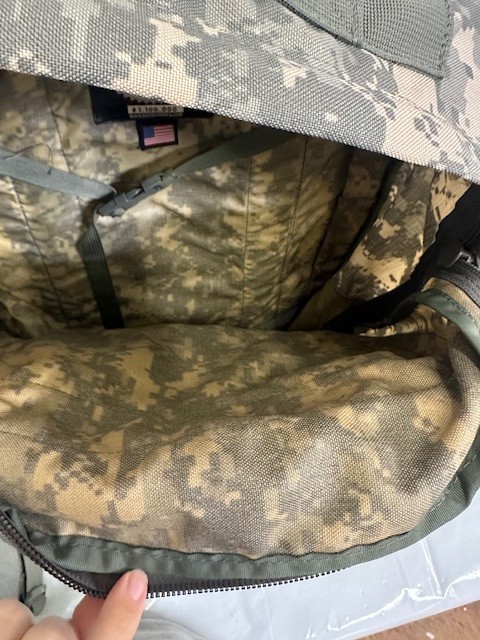 SOC ACU Operational Camouflage Pattern Bugout Bag Backpack #5016 US Military
