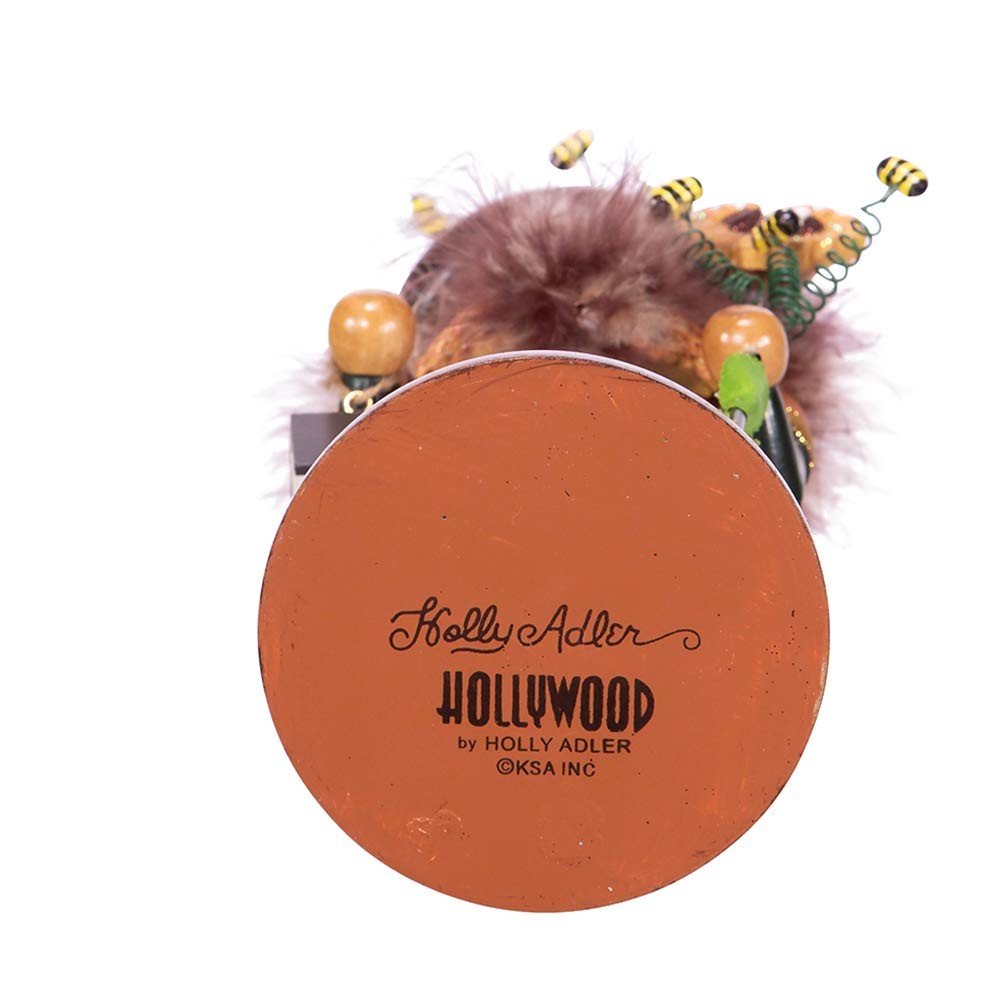Kurt S. Adler 15" Hollywood Bee Keeper Nutcracker, Multicolor