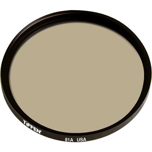 Tiffen 86mm 81A Light Balancing Filter 8681A