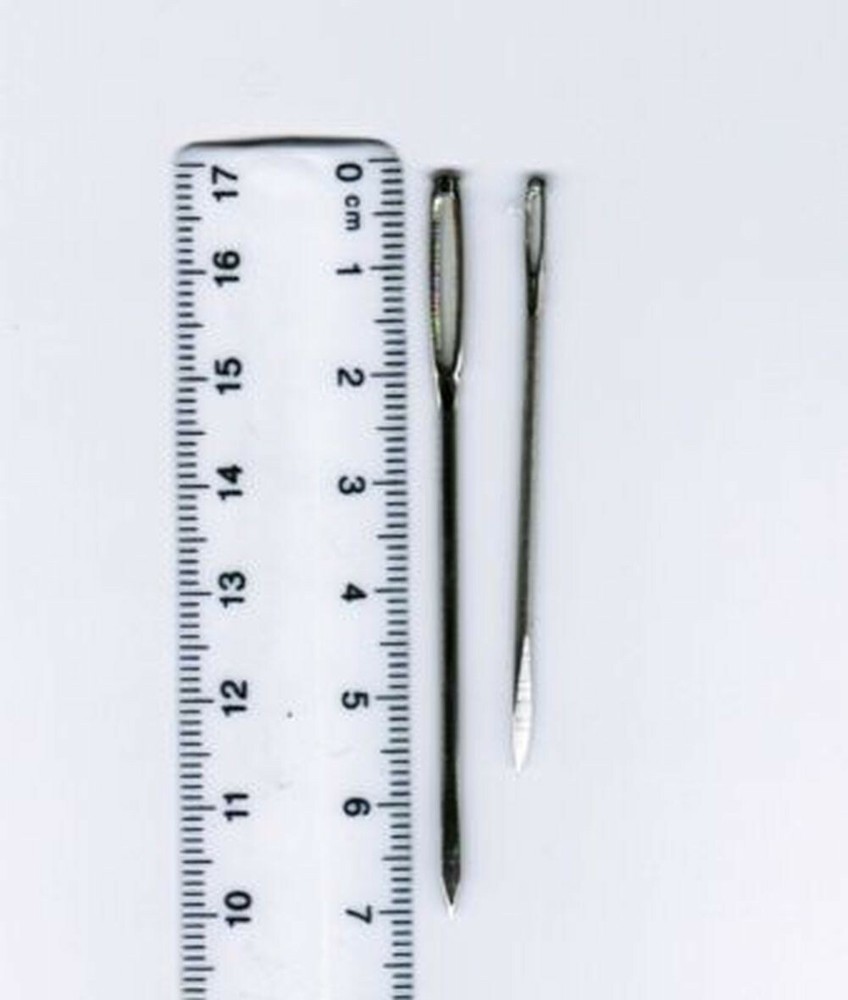 2 Sail Needles Triangular Tip Cloth Needle German Top Quality