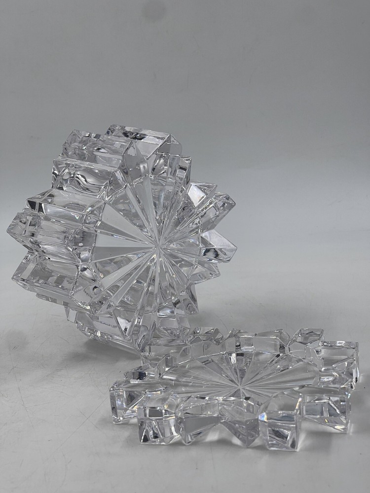 Crystal Snowflake Trinket Or Candy Box