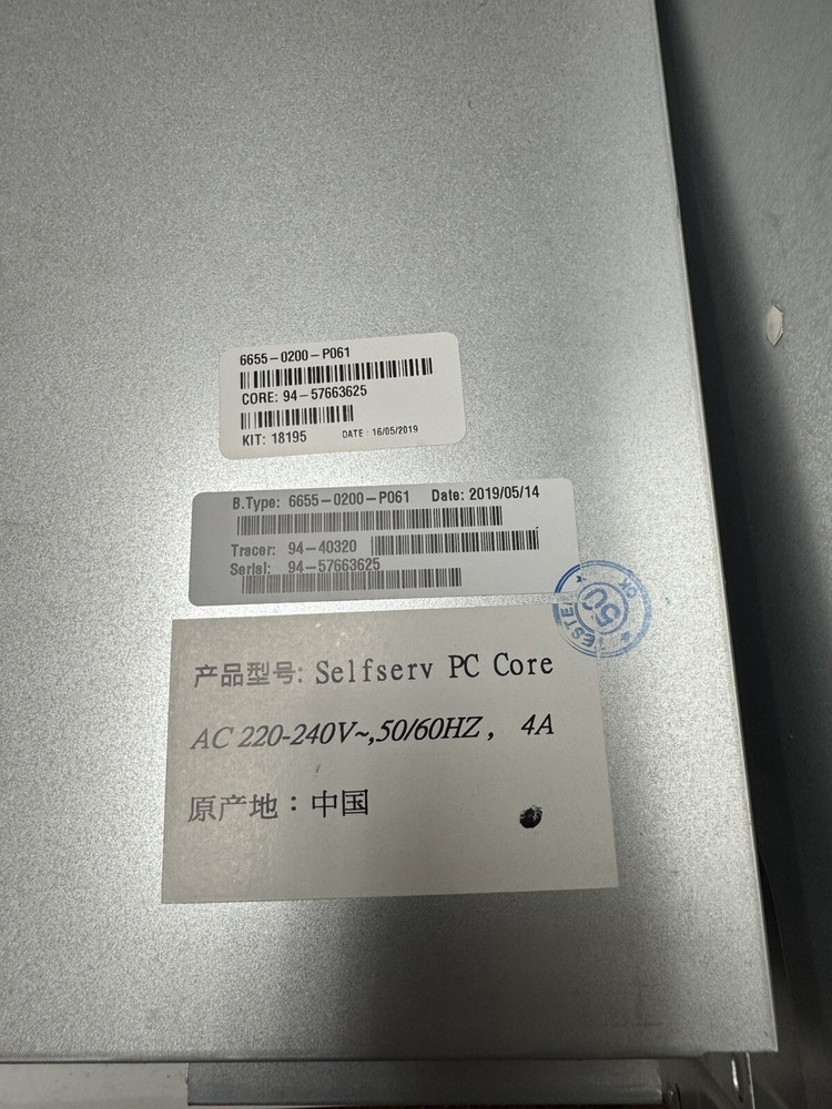 NCR ATM CORE 6655-0200-P061