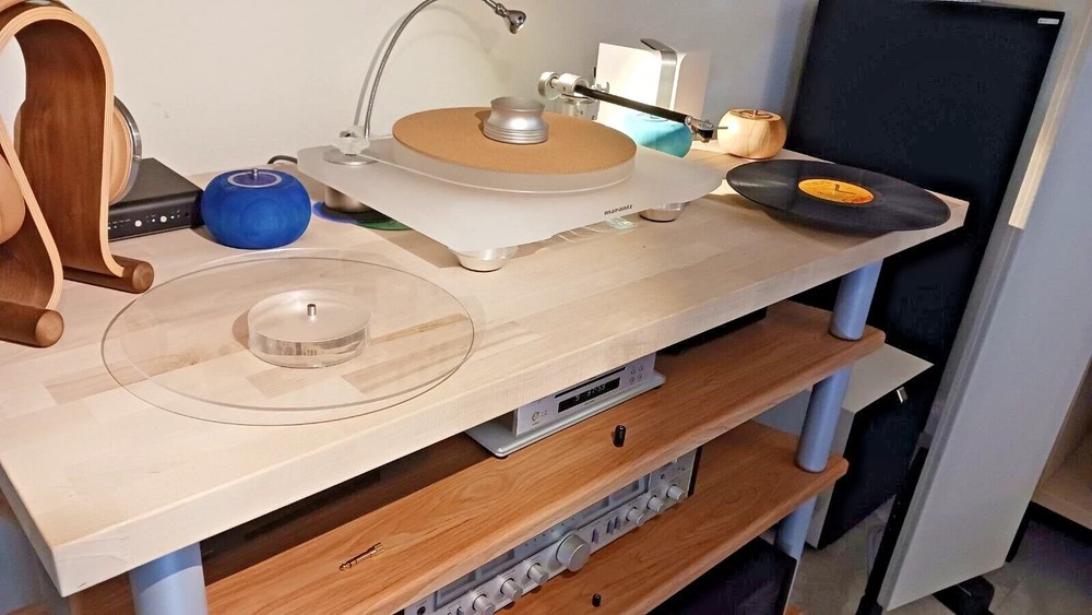 Record Holder - Transit Platter - Record Valet -Solid Acrylic