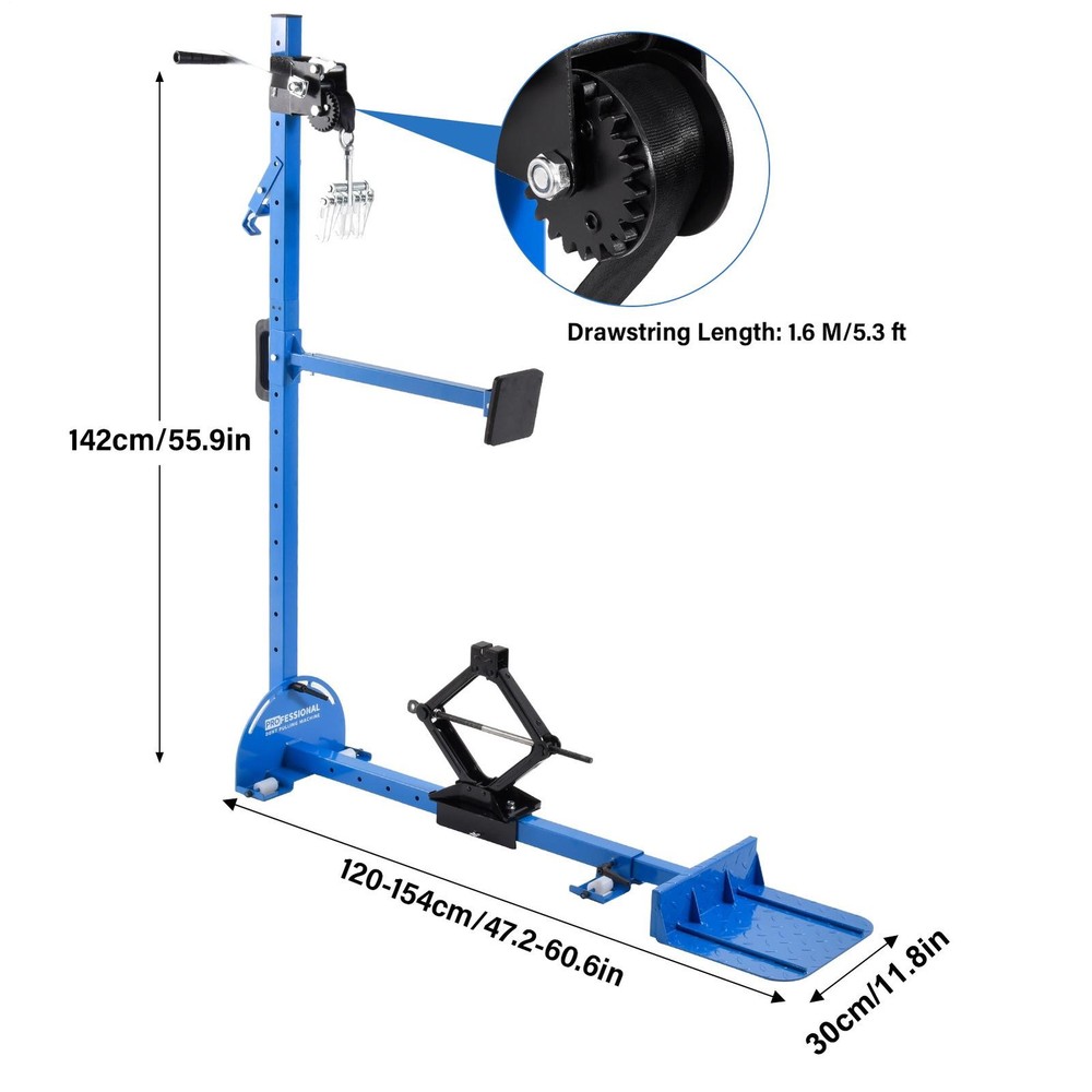 For Repair Shop Pulling Systems Machine Car Frame Auto Body Dent Removal Tool