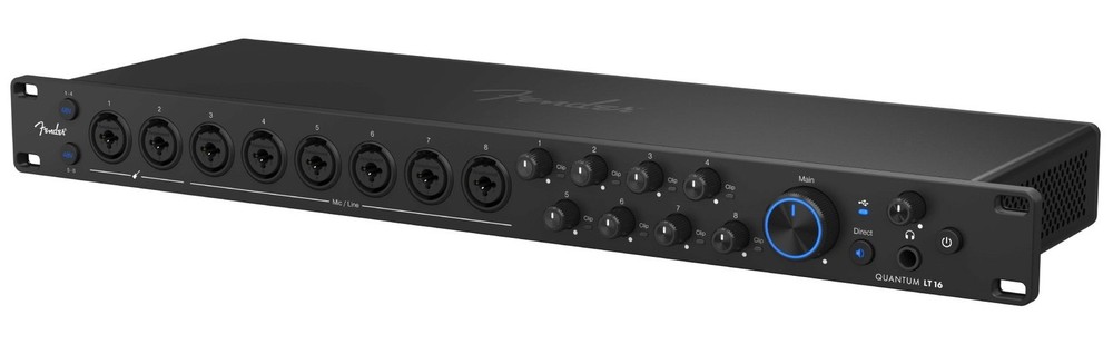 Fender Quantum LT 16 USB-C Studio Recording Audio Interface 16x8, 24 bit/192 kHz