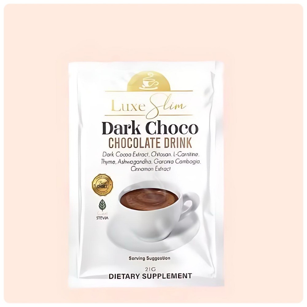 Luxe Slim Dark Choco, Chocolate Drink