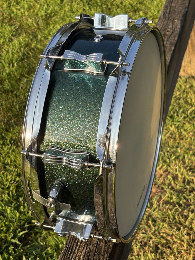 LUDWIG Element Green Sparkle 14” Snare Drum