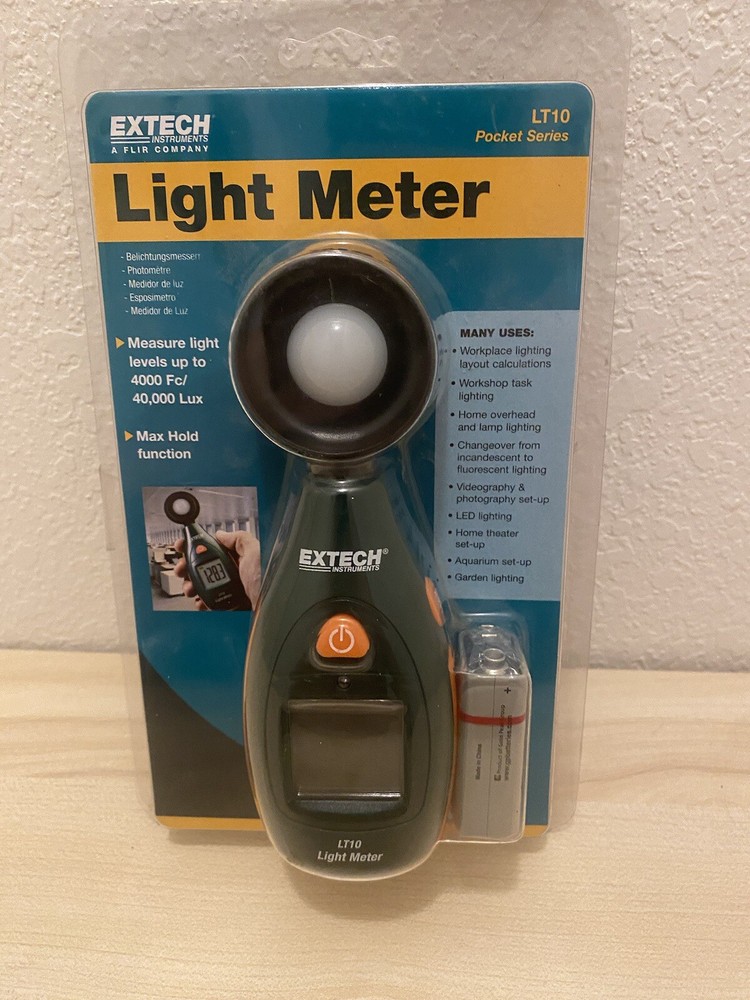 Flir, extech flir light meter LT 10 pocket series