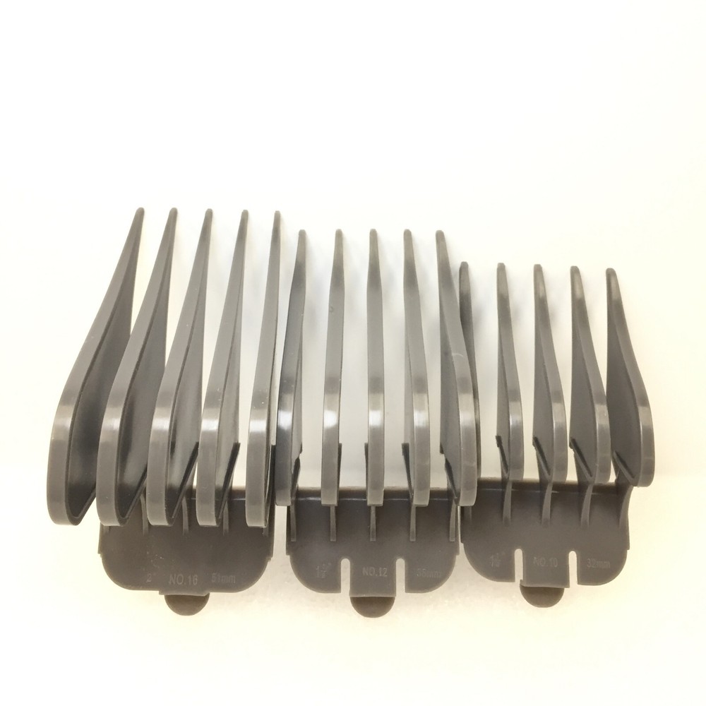 Attachment Combs for Wahl Clippers- Sizes #10, #12 & #16