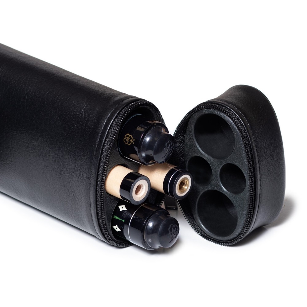 OKKO Billiard Pool Cue Hard Oval Pro Case Black 2x2
