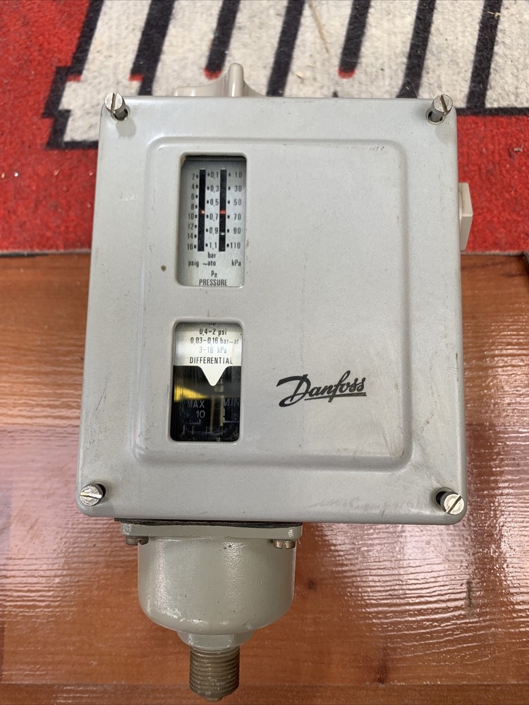 Danfoss Differential Pressure Switch RT 112 Rt112 17-5191