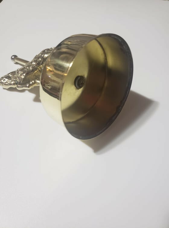 antique brass horse post topper