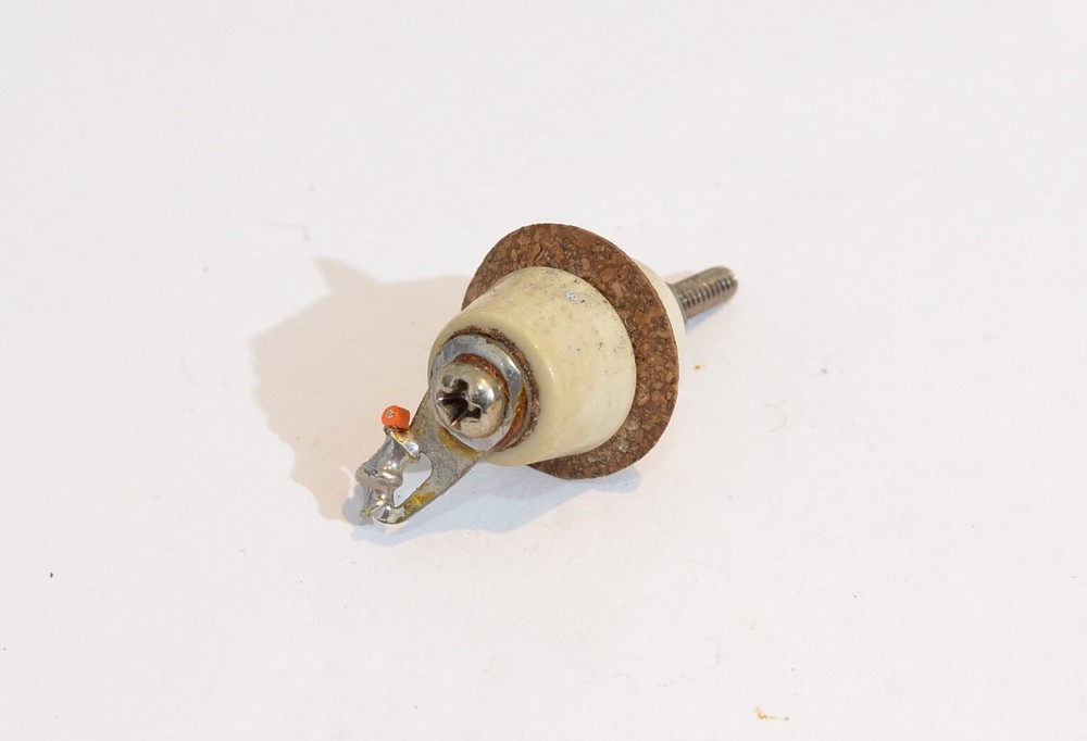 COLLINS S-LINE 30L-1 HIGH VOLTAGE CERAMIC FEED THROUGH INSULATOR