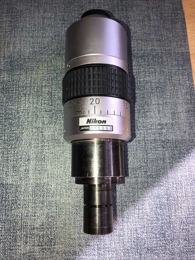 Nikon Microscope C-Mount TV Zoom Adapter 0.9-2.25