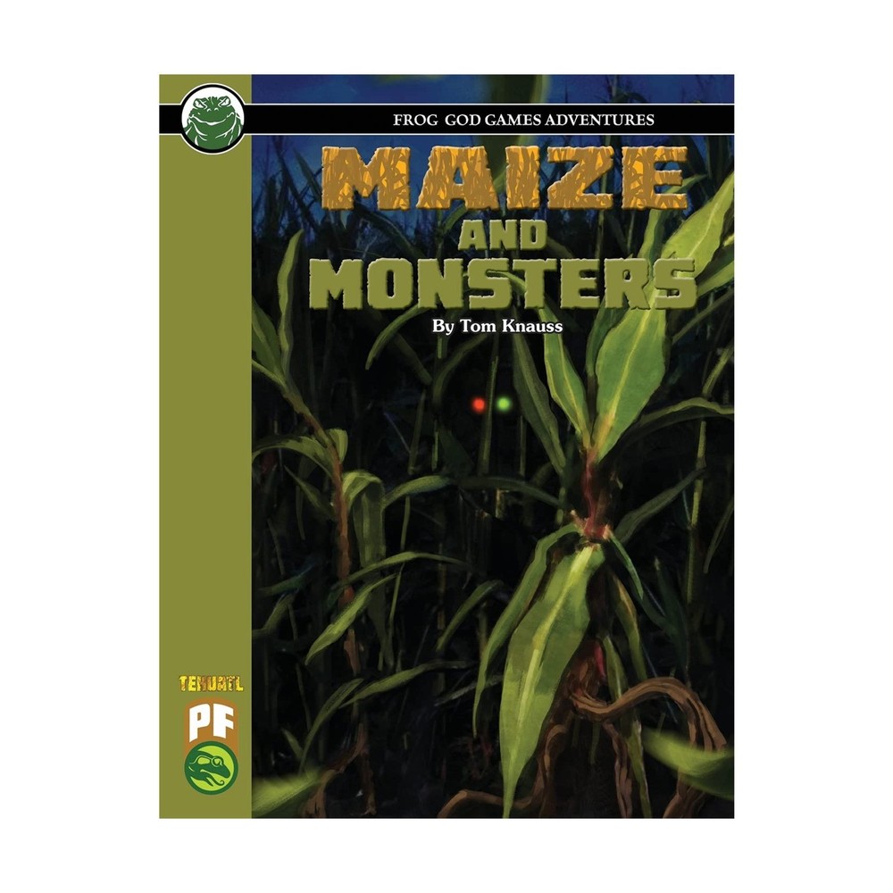 Frog God Pathfinder Maize and Monsters (Pathfinder) New