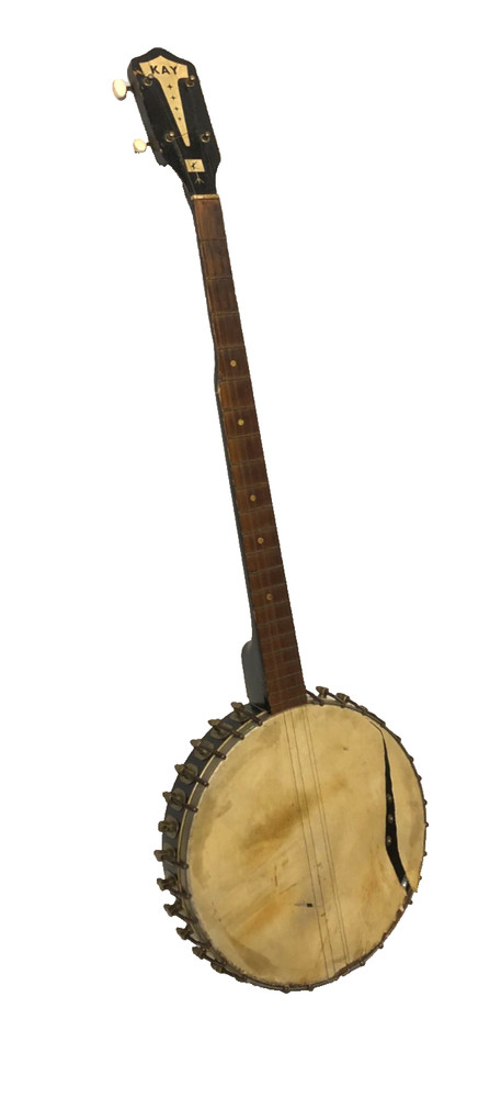 1950s 60s Kay 4 String Openback Banjo AS IS