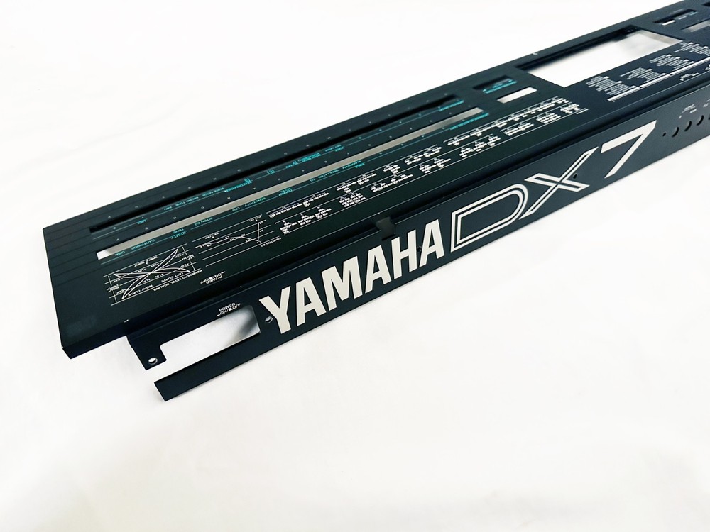 YAMAHA DX7 IIFD Original Top Side Frame Panel Unit. Great Condition !