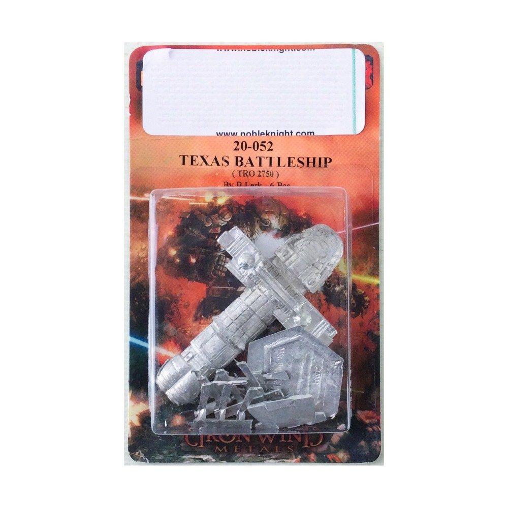 Iron Wind Battletech Texas Battleship (TRO 2750) Pack New