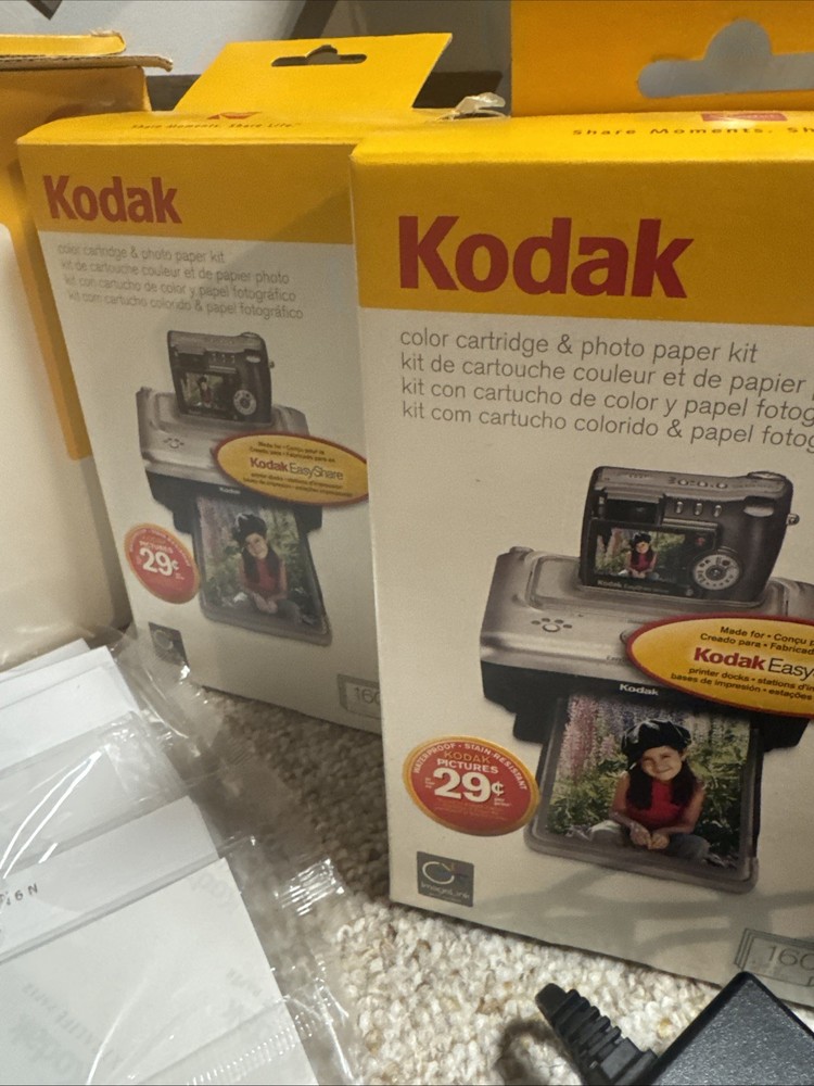 Vintage Kodak Easy Share Box - Camera and Printer and more.