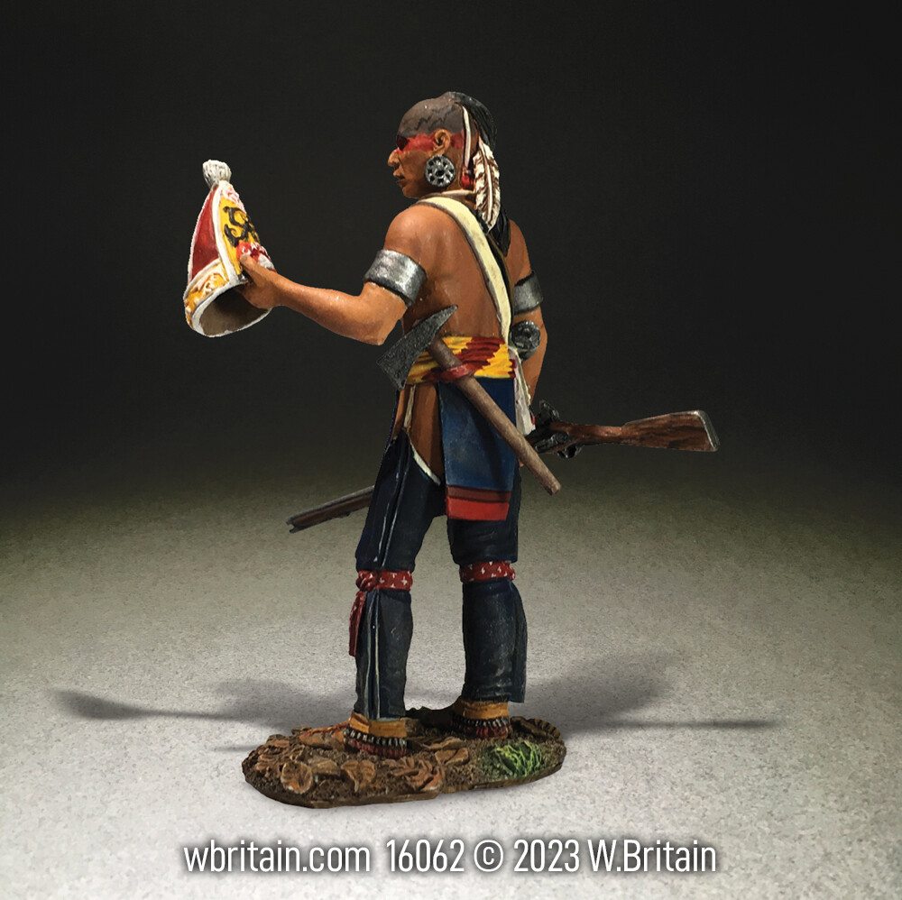 W.Britain 16062 Native Warrior with Souvenir British Grenadier Cap (Britains)