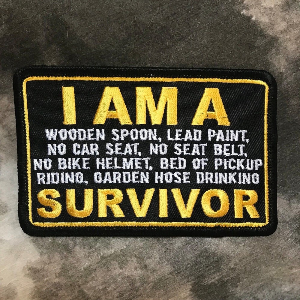 I Am A Survivor "Old School" Patch