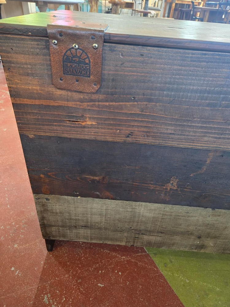 Handmade Wooden Blanket Chest